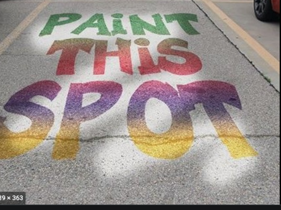 Paint your spot!